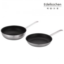 에델코첸 에디션 통3중 IH 스텐 프라이팬 2종B