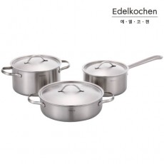 에델코첸 에디션 통3중 IH 스텐냄비 3종B