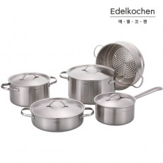 에델코첸 에디션 통3중 IH 스텐냄비 5종