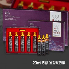 래오이경재 더힘찬 녹용앰플 20ml*5병/쇼핑백포함