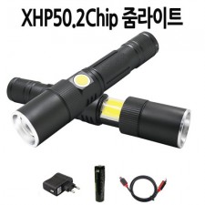 LED 충전식 랜턴 작업등 후레쉬 손전등 XHP50.2 COB D53