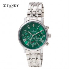 탠디 프린스 다이아몬드 메탈시계 T-3605 GREEN