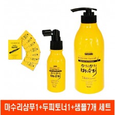 마수리샴푸1+두피토너1+샘플7개 세트
