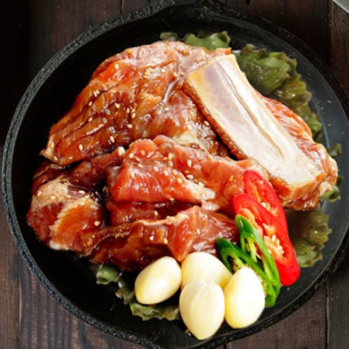국내산 양념 돼지갈비 900g