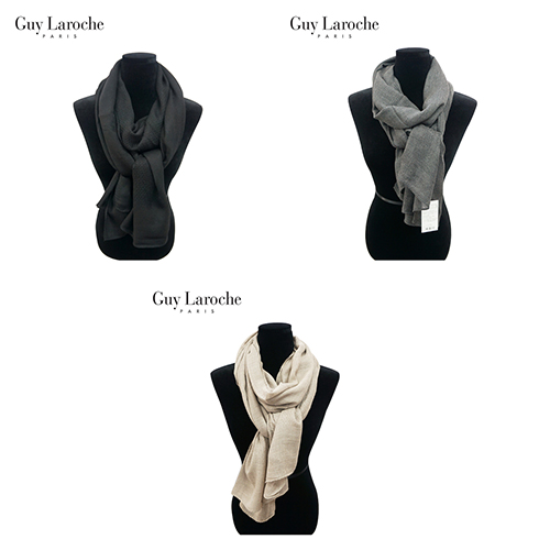 [Guy Laroche] 기라로쉬 롱스카프 바스켓솔리드(남여공용)