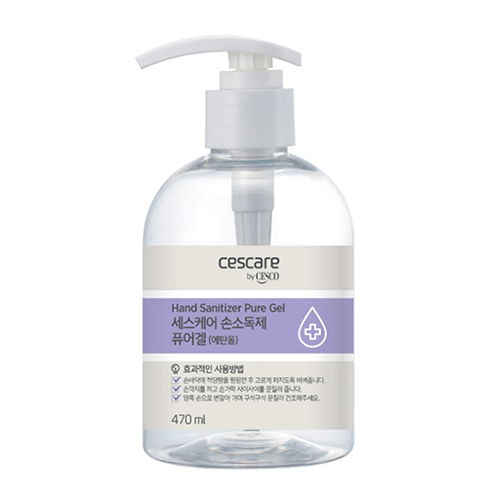[세스케어] 손소독제 퓨어겔 470ml