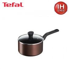 [테팔] 인덕션 초콜릿 티타늄 프로 냄비 편수 18cm TFC-ICS8