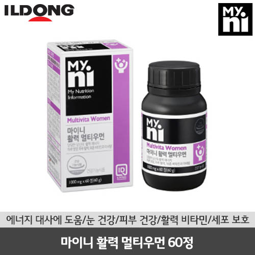 [일동제약] 마이니 활력 멀티우먼 60정