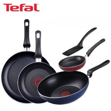 [테팔] 스페셜 프라이팬 실속 구성 3P+파워블루 멀티팬 28cm+미니팬 12cm  TFC-EL08STPBWEP12