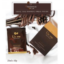 유즈미 페이스 스킨케어 커피 마스크팩 25ml x 10p