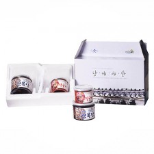 전남완도 저염식 특허간장 남해애찬 감사선물세트1호( 꼬마전복장 500g + 고추장굴비 250g )(냉장)