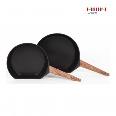 한샘 마이쿡 IH 주물 스탠딩 후라이팬 2종 F (HC-24F / HC-28F)