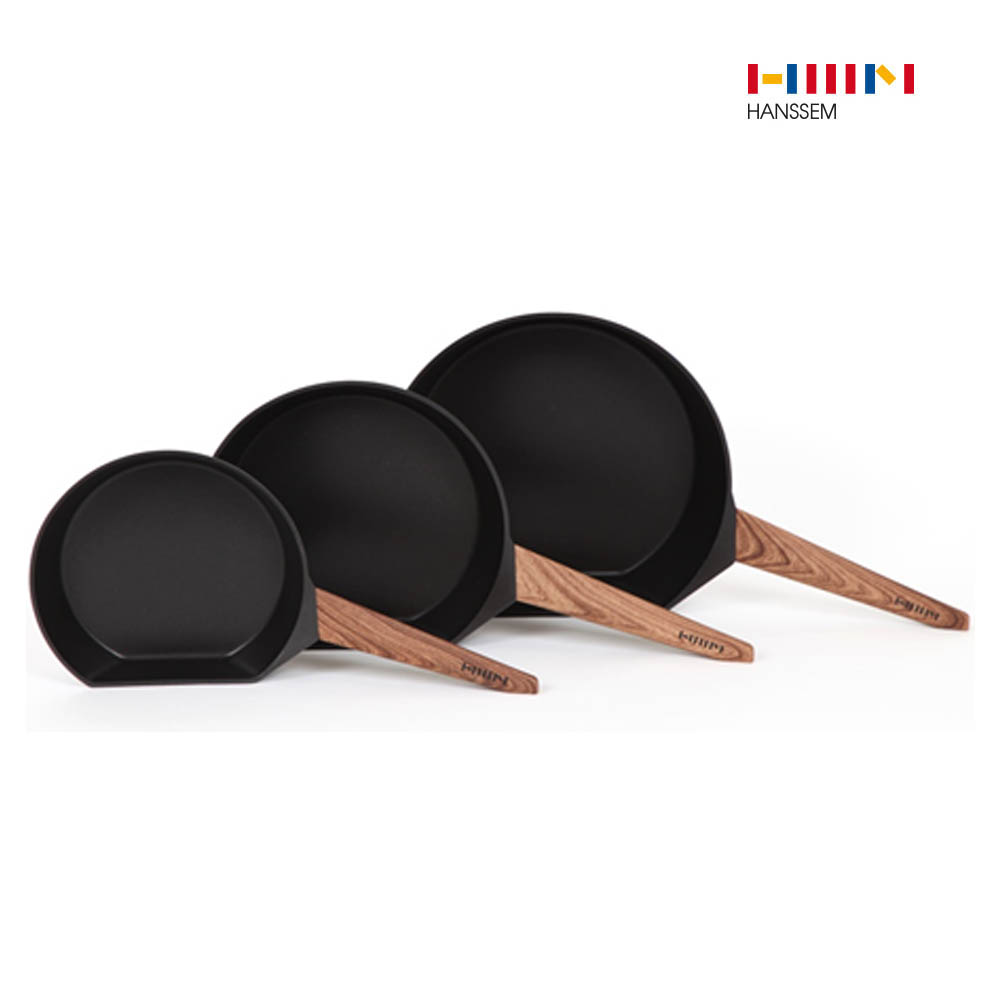 한샘 마이쿡 IH 주물 스탠딩냄비,후라이팬 3종 N (HC-20F / HC-24F /HC-28G)