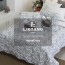 [LIOTANO] 리오타노 이태리 쉐도우 플라워 차렵이불(Q) / 국내산 LT-3117