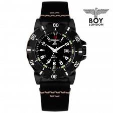 BOY LONDON 보이런던 남성 가죽 밴드시계 BLD753ABK