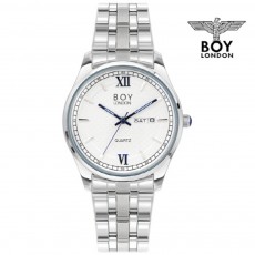 BOY LONDON 보이런던 남성 메탈밴드 시계 BLD5235MWH