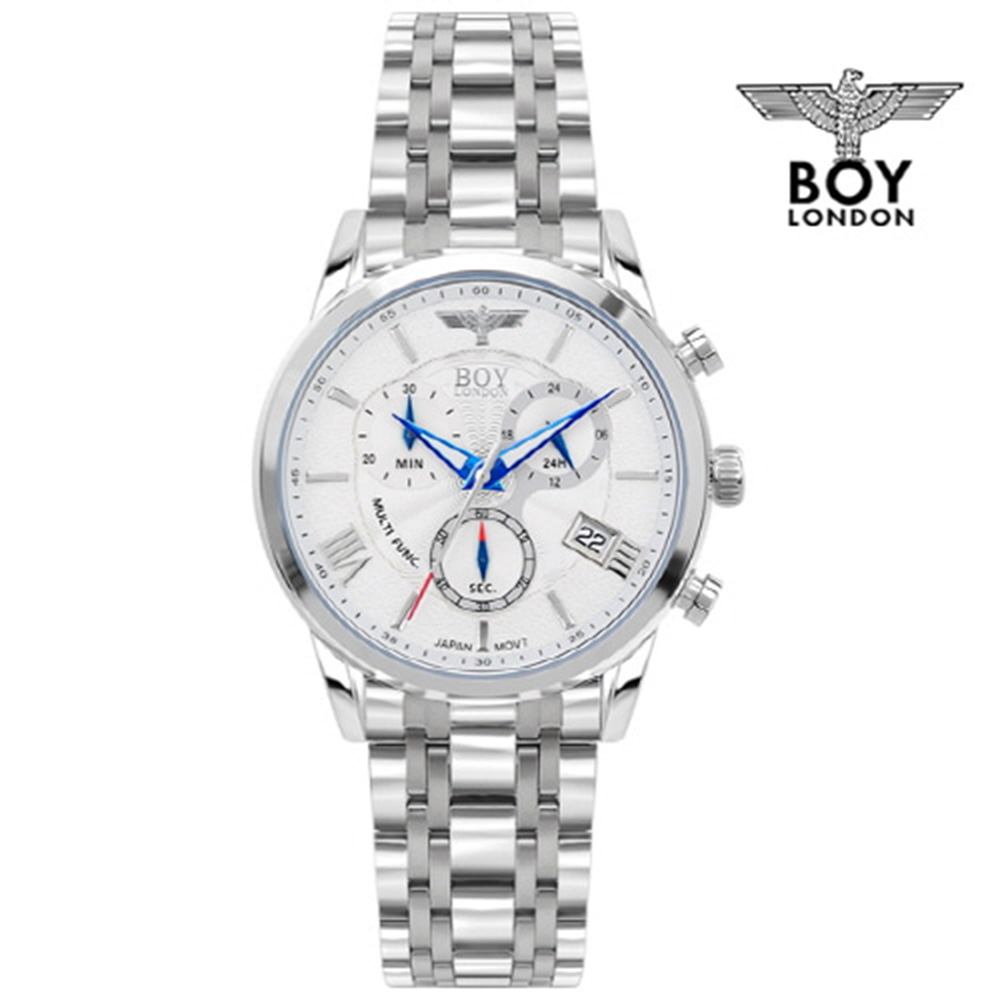BOY LONDON 보이런던 남성 메탈 멀티 시계 BLD329WH