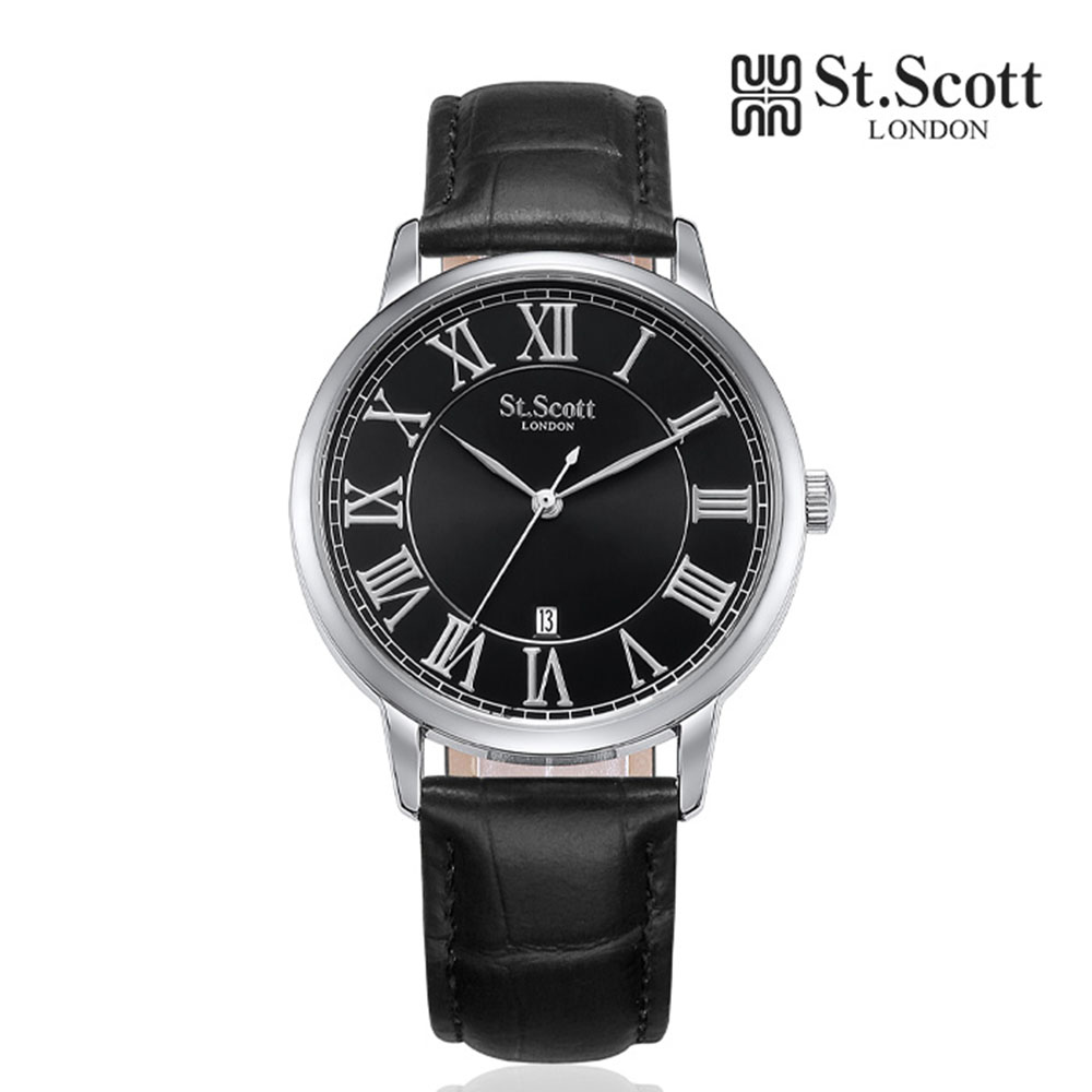 [St.Soott]세인트스코트 남성시계 ST7107M-SBB