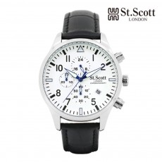 [St.Soott]세인트스코트 남성시계 ST3052L-SSB