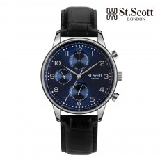 [St.Soott]세인트스코트 남성시계 ST5102L-SLB