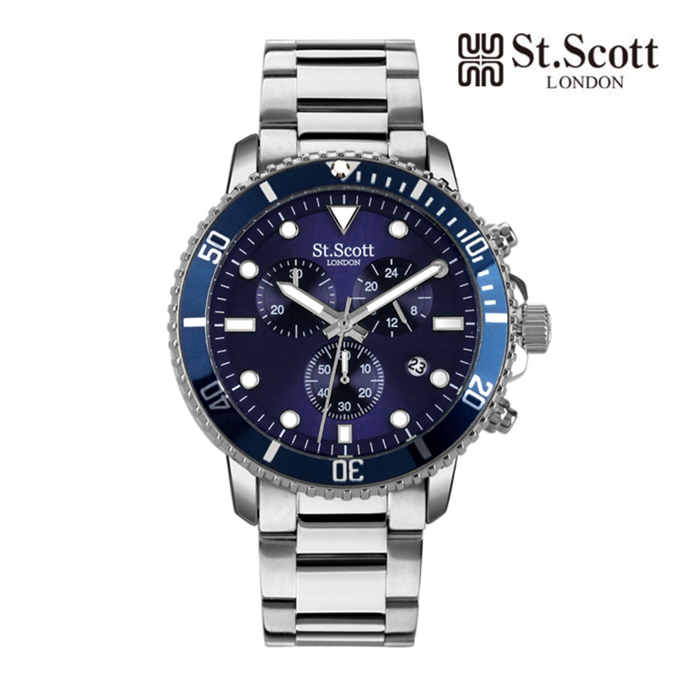 [St.Soott]세인트스코트 남성시계 ST5104LLS
