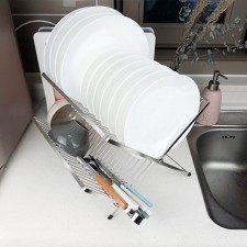 영하우스 스텐레스 접이식 접시꽂이 식기건조대