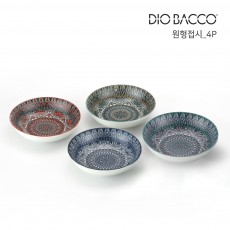 [리빙아트] 디오바코 스웨디시 플레이트 4p