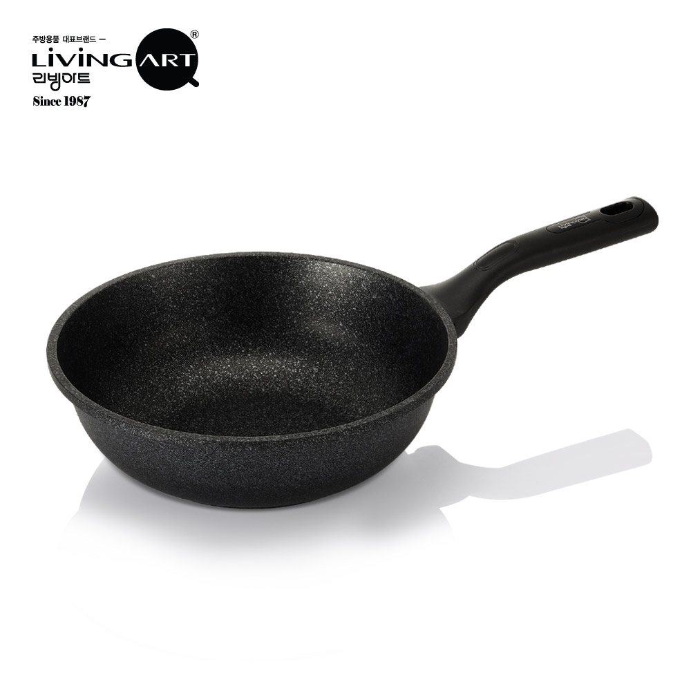 리빙아트 마블 코팅 궁중팬26cm