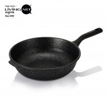 리빙아트 마블 코팅 궁중팬32cm
