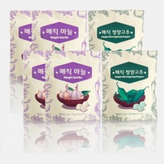 동결건조 매직 마늘(4개), 청양고추(2개) 6종세트