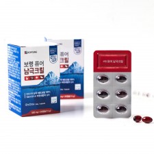 보령 퓨어 남극 크릴오일 500ml 30캅셀(1개월분)