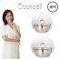 [Cookcell] 쿡셀 통3중 싱글 코팅 IH 가마솥 2종 세트 / 16cm + 22cm + 유리뚜껑포함 2종세트 / 블랙에디션 / 품번 : 02000