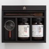 숙이의 뿌리효소 이야기 프리미엄 선물세트 더덕목련쌍화차+맥문동 발효쌍화차+ 원목 티스푼 + 계량컵