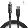 애니존 66W 초고속충전 패브릭 LCD 케이블 2.0M UTC ANY-LC20M-UTC