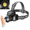 화이트레이저칩 LED COB 센서동작 충전식 야외 멀티 랜턴 헤드랜턴 HL03