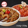 밥도둑 국민쿡 새우장 세트 (간장새우장 350g + 양념새우장 350g)
