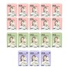★실속특가★샐리의법칙 생리대 시그니처 슬림핏 중형 10팩 + 대형 5팩 + 오버나이트 3팩