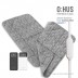 [O;HUS] 오후스 뉴-스마트 아웃도어 겸용 1인용 카본 전기매트 seasonⅡ_그레이+20,000mAh 초대용량 파워뱅크 세트 OHS-CM-008