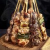 40년전통 대구 서문시장 수제 똥집꼬치1팩 - 10꼬치 (총 250g) 소스1개증정