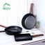 [렌스코브] 쏠러스 IH 인덕션 후라이팬24cm+28cm+멀티팬28cm+사각후라이팬24cm