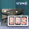[보성녹돈] 프리미엄 실속선물세트 1호 1.2kg (삼겹400,삼겹400,목살400)
