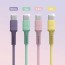 [모락] 캔디 젤리 USB 라이트닝 8핀 고속 충전 케이블 MR-USB-CJ8 (4개입)