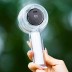 유니영 UNF1800C LED 크리스탈 투명 100단 초강력 휴대용 선풍기