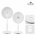 라헨느 더퀸 16형 쿨 에어 리모콘 스탠드 5엽 자연풍 써큘그릴 선풍기_LHNF-901W