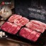 [안동우담한우] 1+등급이상 한우 꽃등심, 한돈 혼합구이세트 1.6kg (꽃등심400g*2+삼겹살400g + 목살400g)