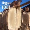 바다바람에 말린 쫄깃한 마른안주! 반건조 오징어 10미 ( 왕특대 1kg 내외 )