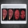 [명우한우] 한우1+등급 냉장 선물세트 1.2kg (등심 600g, 불고기 300g, 국거리 300g)