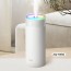 [지니큐] 무선 500ml 무드등 7컬러 LED 이퀄라이져 미니가습기 ZQ-HX50