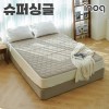 [이노크아든] EMF 인공지능 인체감지 카본 탄소매트 라운딩 베이지_슈퍼싱글