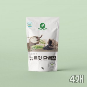 뉴트잇 유청 단백질 보충제 파우더 쉐이크 1kg 4개